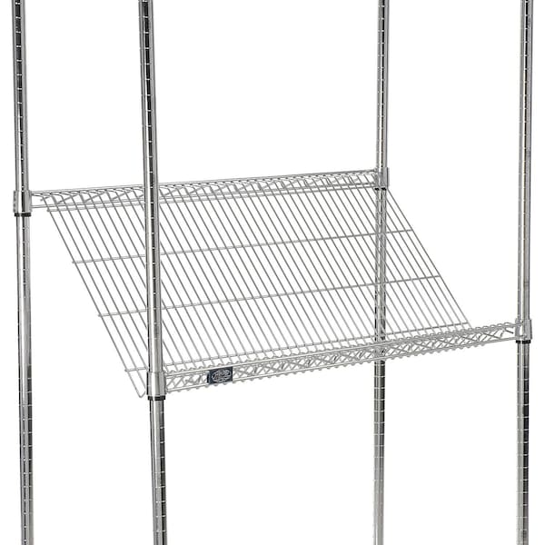 Global Industrial Chrome Wire Slant Shelf, 48x18 331CP2 - main